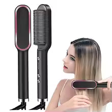 Professional Hair Comb Brush Beard Straightener Hair Straightener With Anti-Scald Feature Beard Straightener Comb