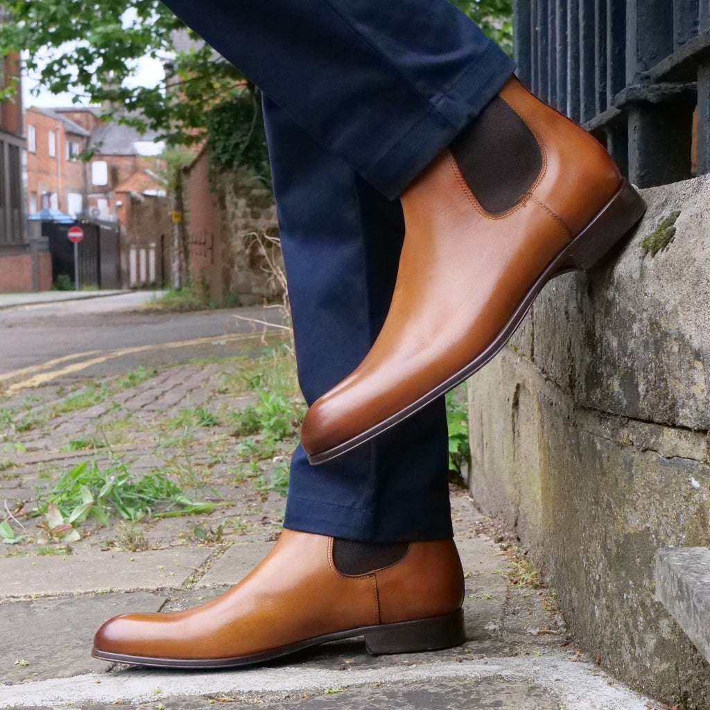 Milan Chelsea Boot Light Tan