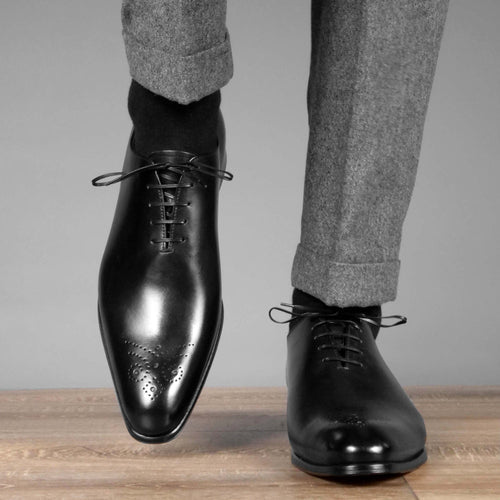 Ellington Wholecut Brogue Black
