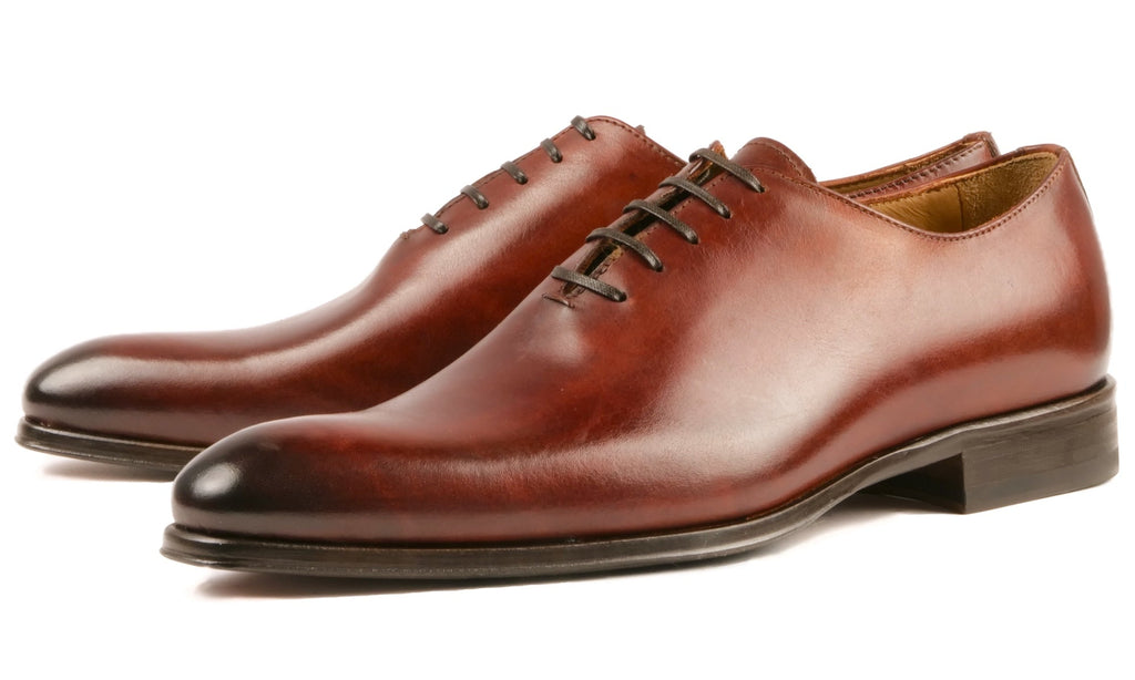 Benson Handmade Wholecut Oxford – Chestnut